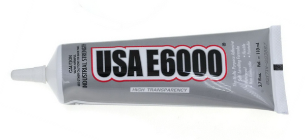 Κόλλα E-6000 Πολλαπλών Χρήσεων Διάφανη 110ml σε συσκευασία 1 τεμαχίου - So Cute Cut