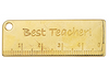 Χάρακας Best teacher κρεμαστό σε συσκευασία - So Cute Cut