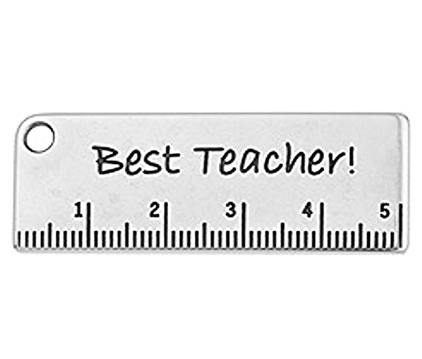 Χάρακας Best teacher κρεμαστό σε συσκευασία - So Cute Cut