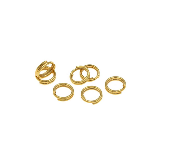 Κρικάκι Διπλό Ατσάλινο 5 x 1.2 x 0.6 mm σε συσκευασία 50 τεμαχίων - So Cute Cut