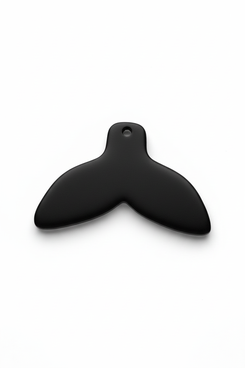 Ακρυλικό πλέξι μοτίφ ουρά ουρά γοργόνας καθρέφτης και απλή σε συσκευασία 5 τεμαχίων