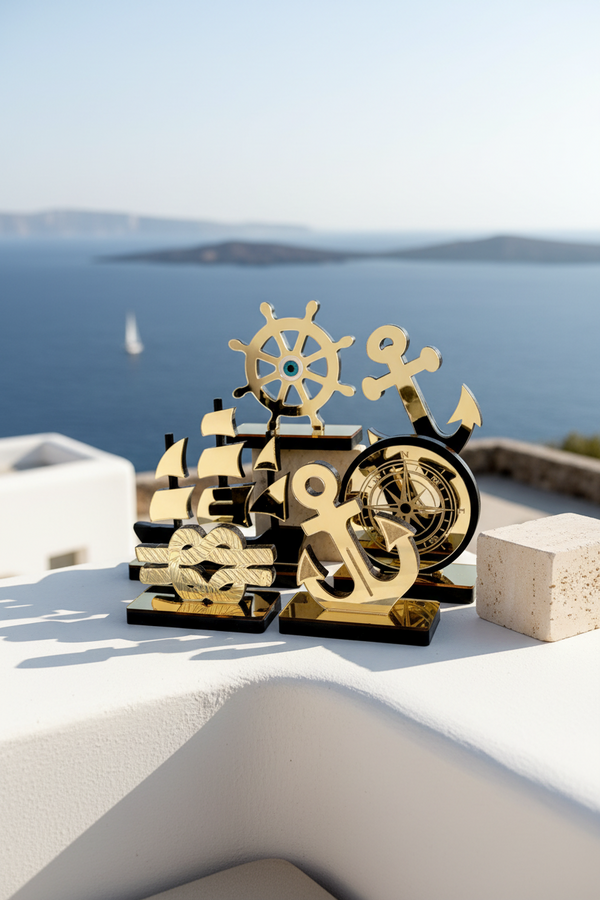 Ναυτικός Κόμπος Επιτραπέζιο Διακοσμητικό με Χάραξη Λογοτύπου