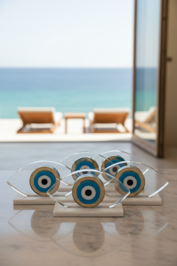 Airy Eye – Επιτραπέζιο Διακοσμητικό Μάτι από Διάφανο Πλεξιγκλάς