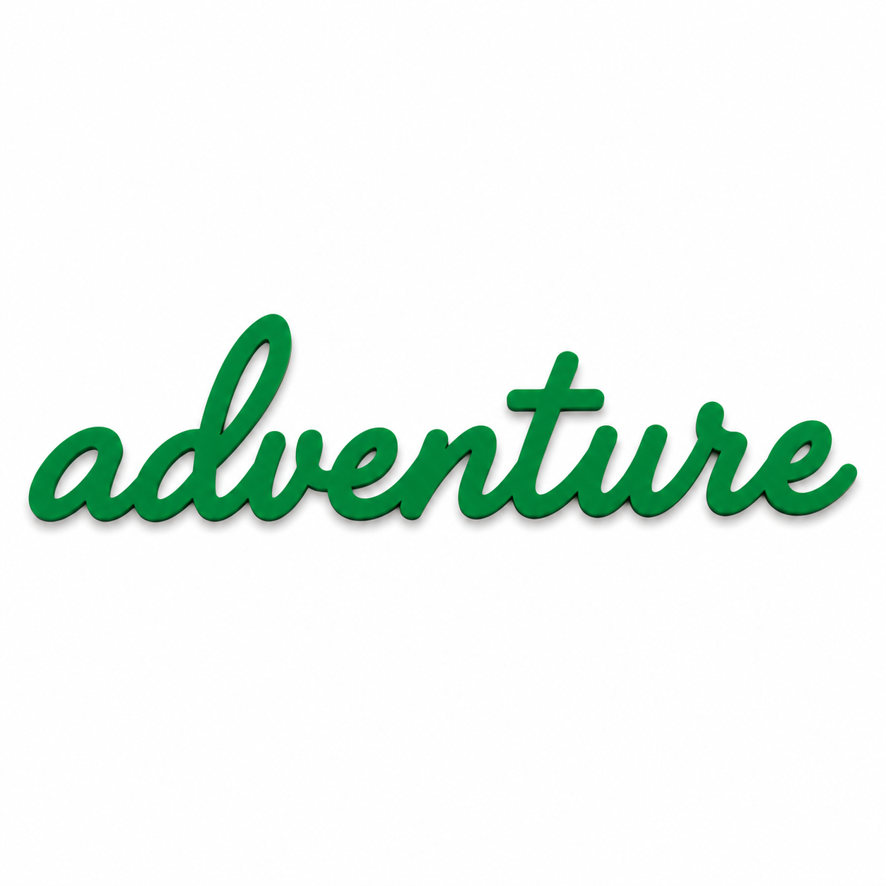 Adventure Script Word | Laser Cut Διακοσμητική Λέξη
