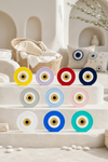 ✦Luxury Round Evil Eye – Plexiglass Favor Element