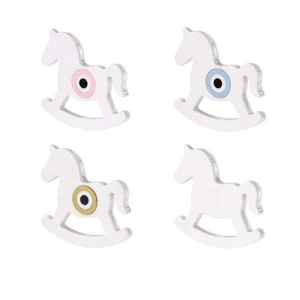 Rocking Horse Charm – Διακοσμητικό Κουνιστό Αλογάκι από Plexiglass με ή χωρίς Μάτι