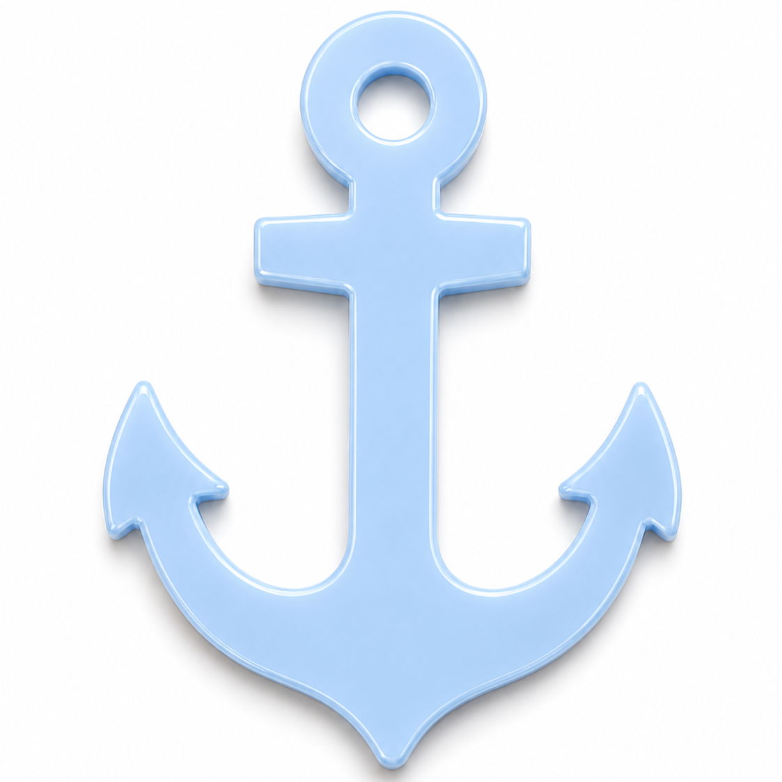 Anchor laser cut διακοσμητικό στοιχείο άγκυρα από MDF, ακρυλικό και καθρέφτη για DIY, μπομπονιέρες και ναυτικές κατασκευές | So Cute Cut