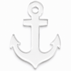 Anchor laser cut διακοσμητικό στοιχείο άγκυρα από MDF, ακρυλικό και καθρέφτη για DIY, μπομπονιέρες και ναυτικές κατασκευές | So Cute Cut