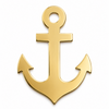 Anchor laser cut διακοσμητικό στοιχείο άγκυρα από MDF, ακρυλικό και καθρέφτη για DIY, μπομπονιέρες και ναυτικές κατασκευές | So Cute Cut