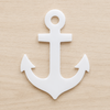 Anchor laser cut διακοσμητικό στοιχείο άγκυρα από MDF, ακρυλικό και καθρέφτη για DIY, μπομπονιέρες και ναυτικές κατασκευές | So Cute Cut
