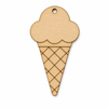 Sweet Ice Cream Διακοσμητικό Παγωτό από Σημύδα & Πλεξιγκλάς | DIY Summer Charm