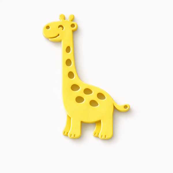 Lola the Giraffe cutout φιγούρα καμηλοπάρδαλης από πλεξιγκλάς 10 εκ με διακοσμητικά κοψίματα για DIY και μπομπονιέρες