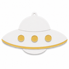 Space UFO | Κρεμαστό UFO από Πλεξιγκλάς για Βάπτιση, Baby Shower & DIY