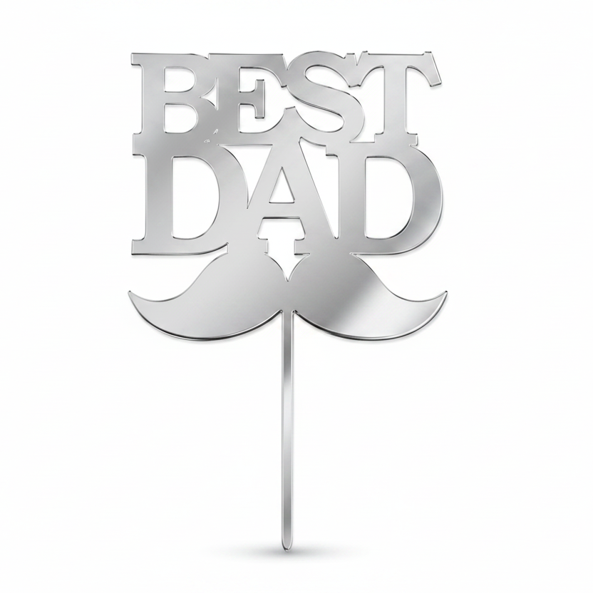 Best Dad Topper από Πλεξιγκλάς – Father's Day Collection