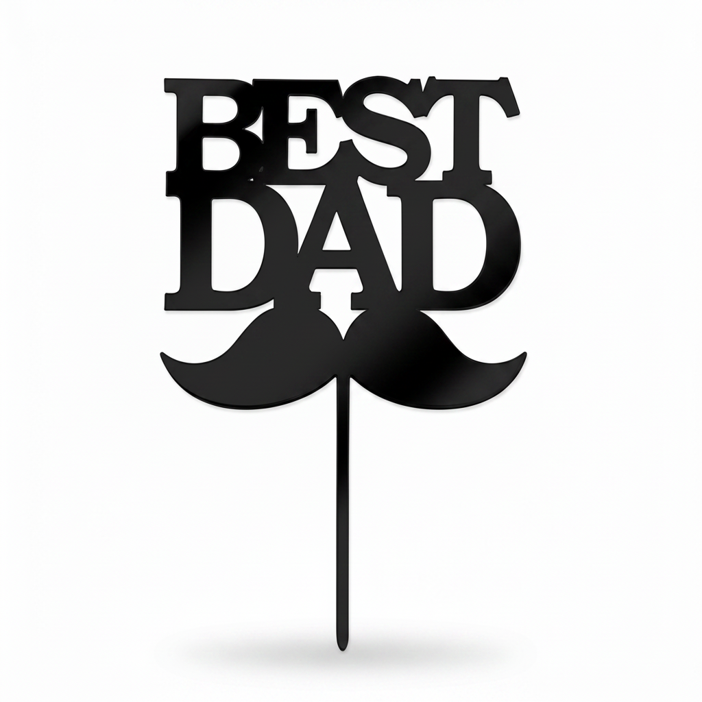 Best Dad Topper από Πλεξιγκλάς – Father's Day Collection