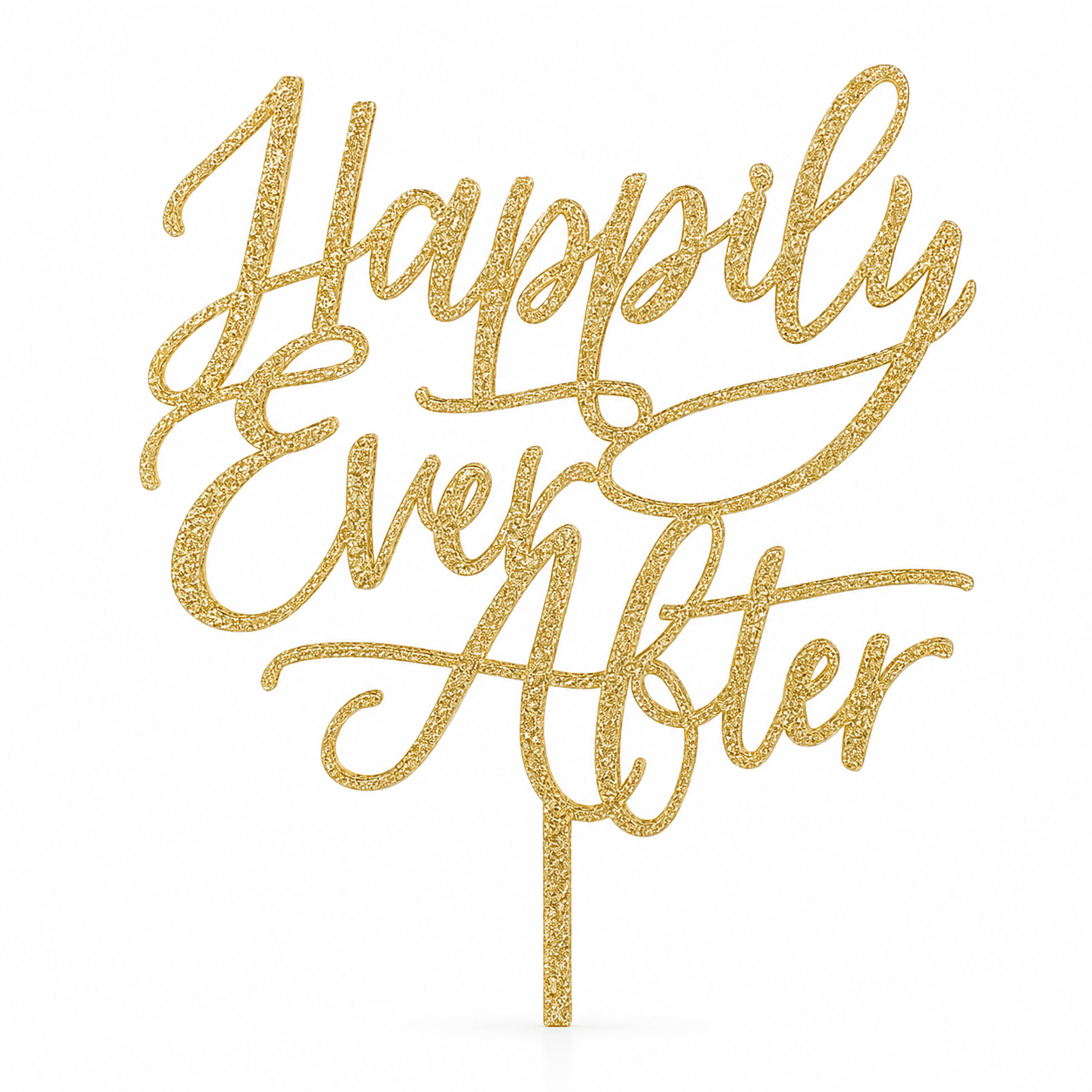 Cake Topper Γάμου Happily Ever After - Πλεξιγκλάς