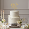 Cake Topper Γάμου Happily Ever After - Πλεξιγκλάς