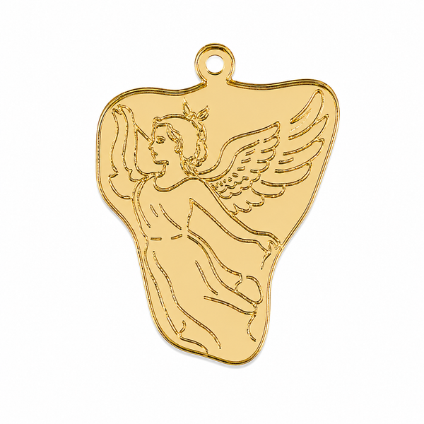 Hermes Mirror Charm Κρεμαστό Στοιχείο Κοσμήματος από Καθρέφτη Πλεξιγκλάς