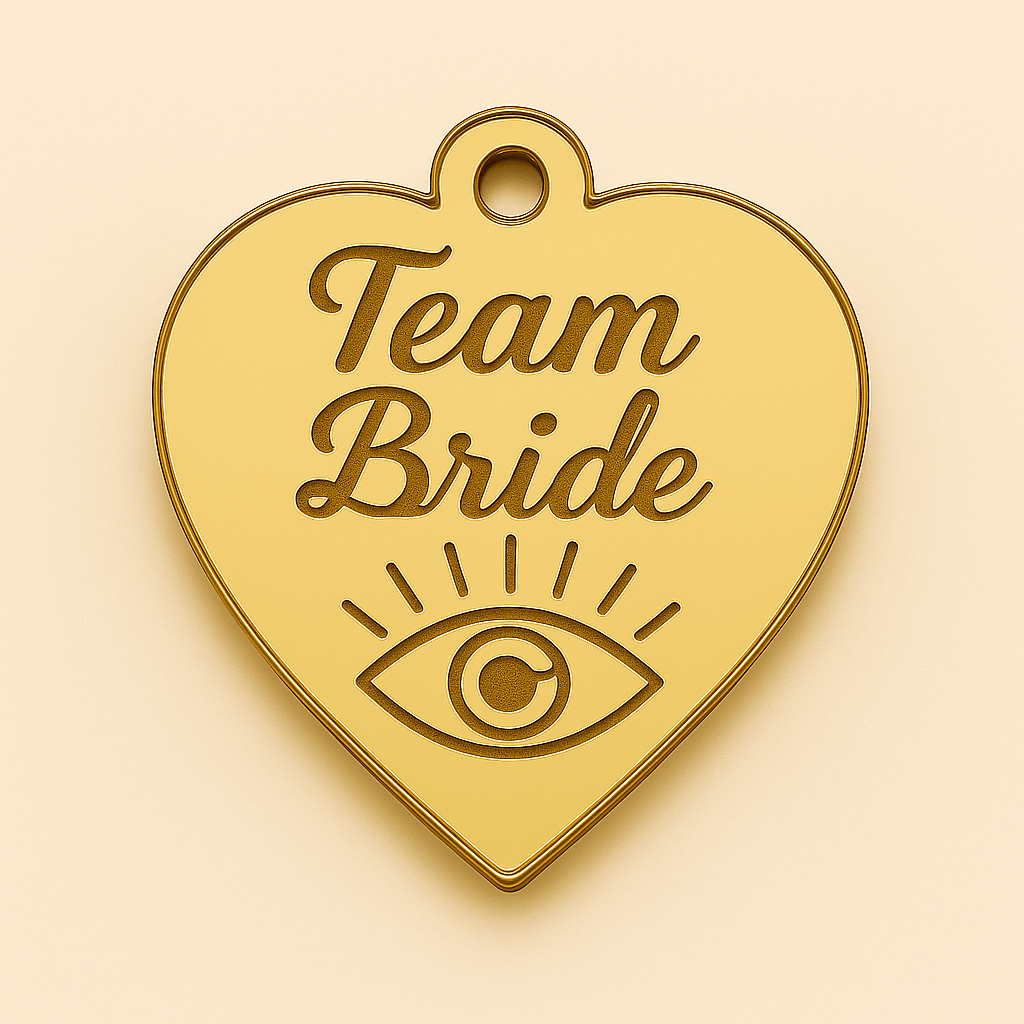 Σετ “Evil Eye Hearts” για Bride & Team Bride 🧿💛