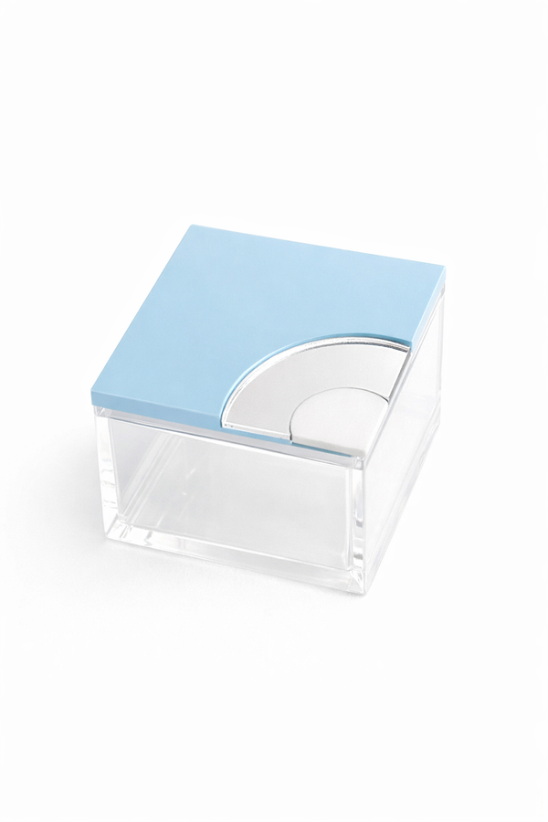 Τετράγωνο Διακοσμητικό Κουτί με Μισό Μάτι