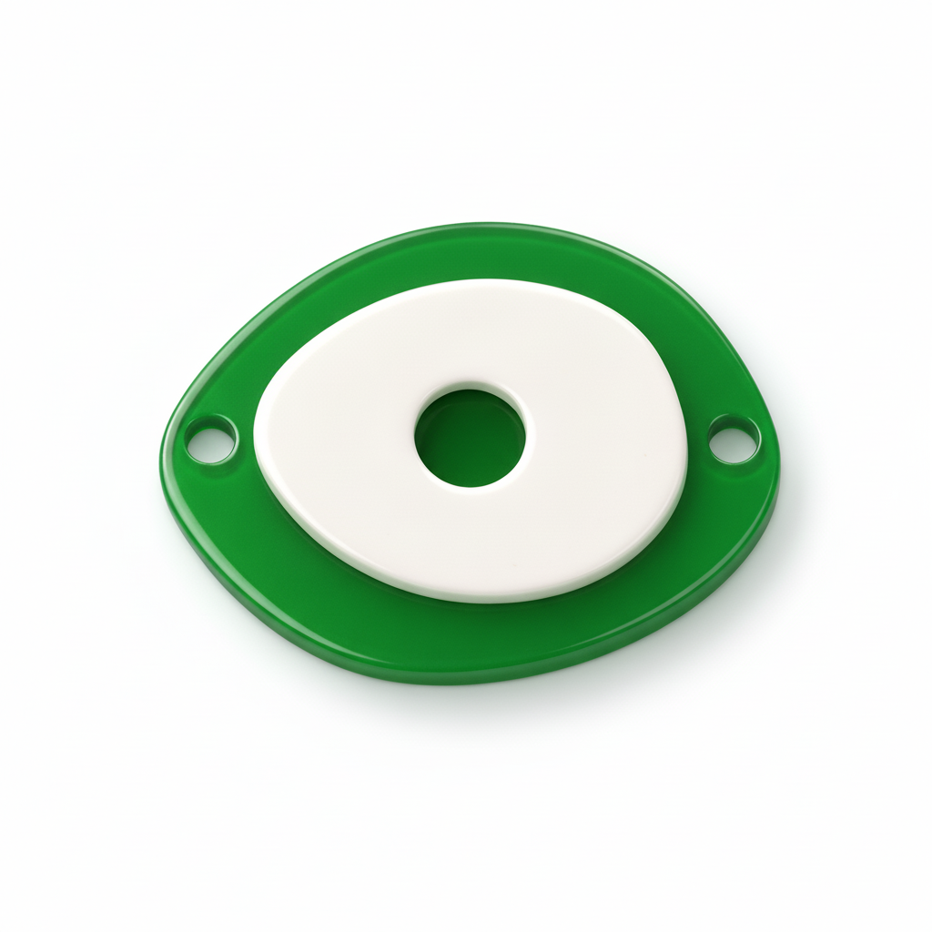 Οβάλ μάτι διπλό πλέξιγκλάς laser cut με cut-out σχέδιο So Cute Cut