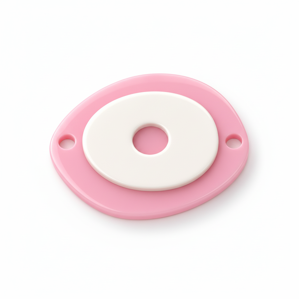 Οβάλ μάτι διπλό πλέξιγκλάς laser cut με cut-out σχέδιο So Cute Cut