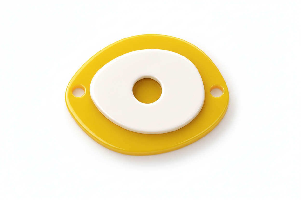 Οβάλ μάτι διπλό πλέξιγκλάς laser cut με cut-out σχέδιο So Cute Cut