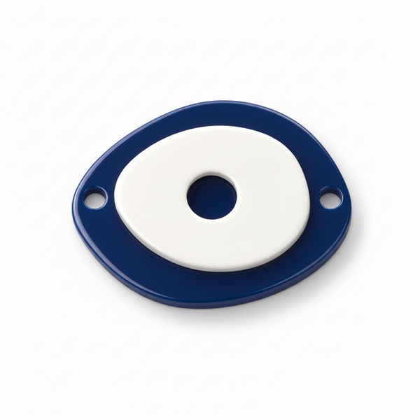 Οβάλ μάτι διπλό πλέξιγκλάς laser cut με cut-out σχέδιο So Cute Cut