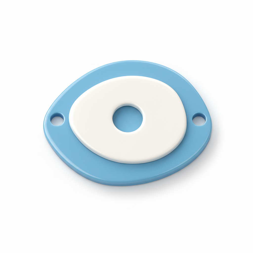 Οβάλ μάτι διπλό πλέξιγκλάς laser cut με cut-out σχέδιο So Cute Cut