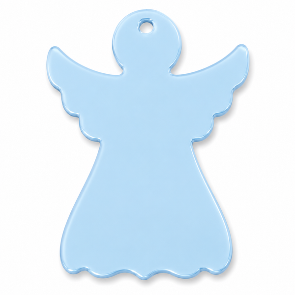 Classic Angel Laser Cut Shape της So Cute Cut από MDF, πλεξιγκλάς και καθρέφτη για χριστουγεννιάτικες κατασκευές, γούρια και DIY δημιουργίες.