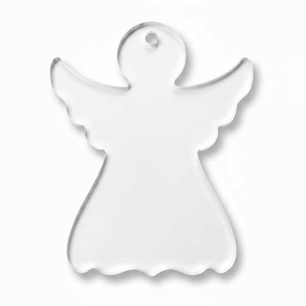 Classic Angel Laser Cut Shape της So Cute Cut από MDF, πλεξιγκλάς και καθρέφτη για χριστουγεννιάτικες κατασκευές, γούρια και DIY δημιουργίες.