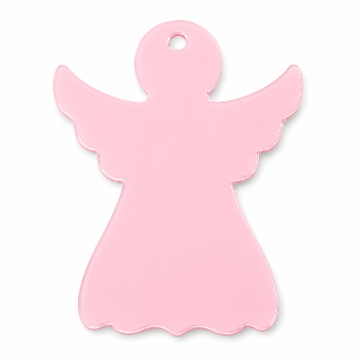 Classic Angel Laser Cut Shape της So Cute Cut από MDF, πλεξιγκλάς και καθρέφτη για χριστουγεννιάτικες κατασκευές, γούρια και DIY δημιουργίες.