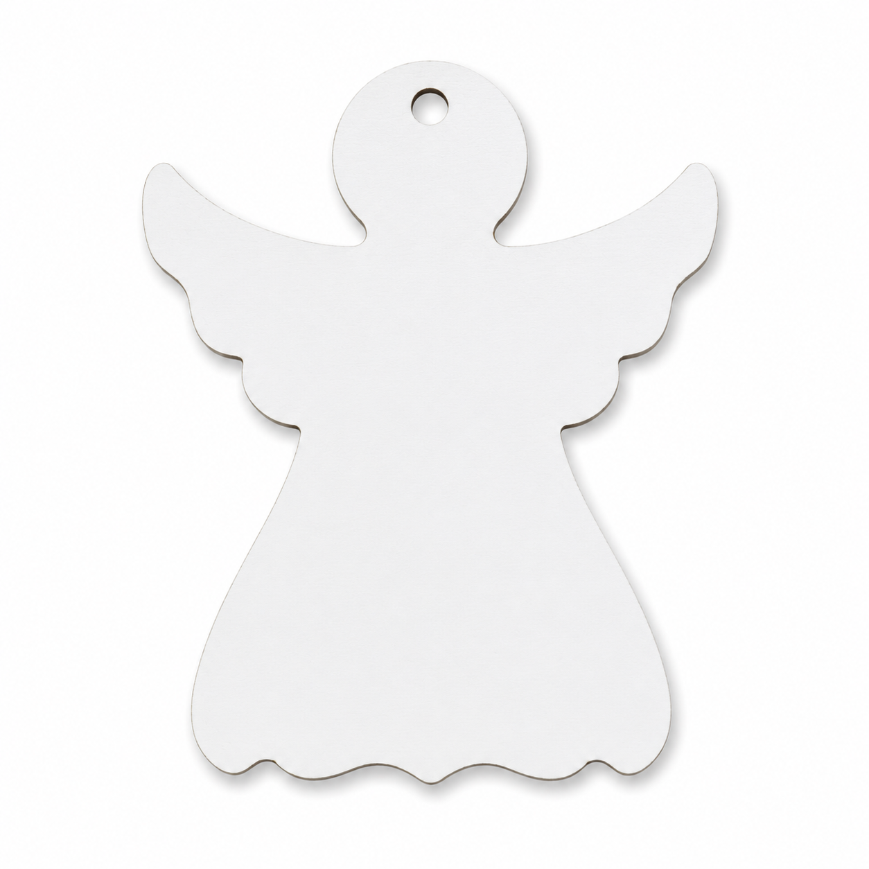 Classic Angel Laser Cut Shape της So Cute Cut από MDF, πλεξιγκλάς και καθρέφτη για χριστουγεννιάτικες κατασκευές, γούρια και DIY δημιουργίες.