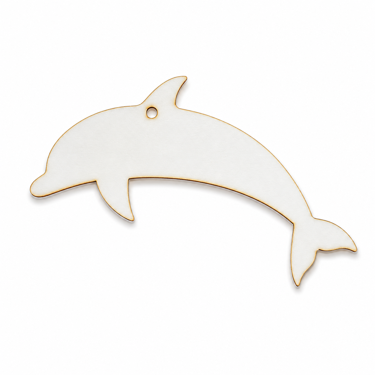 Classic Dolphin Hanging Shape από MDF, πλεξιγκλάς και καθρέφτη για μπομπονιέρες, DIY και ναυτικές δημιουργίες | So Cute Cut
