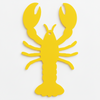 Coral Lobster αστακός από πλεξιγκλάς Laser Cut για μπομπονιέρες βάπτισης, ναυτική διακόσμηση και καλοκαιρινές DIY δημιουργίες | So Cute Cut