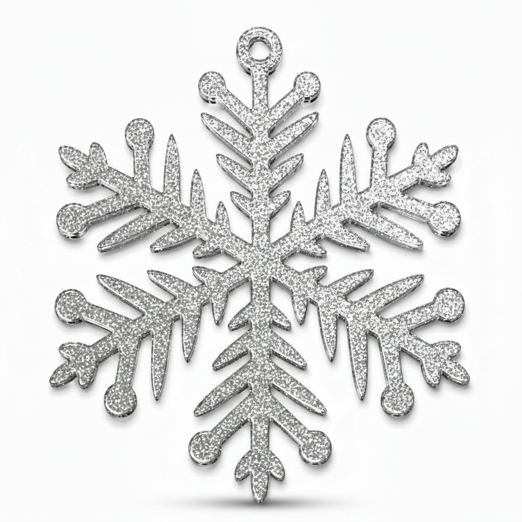 Frost Fern | Νιφάδα Χιονιού Laser Cut