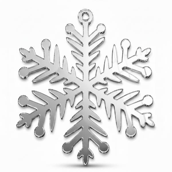 Frost Fern | Νιφάδα Χιονιού Laser Cut