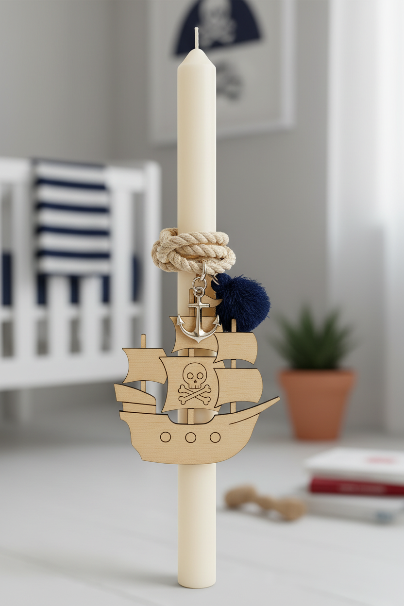 Ξύλινο Πειρατικό Καράβι – Για μικρούς κουρσάρους & DIY ταξίδια!