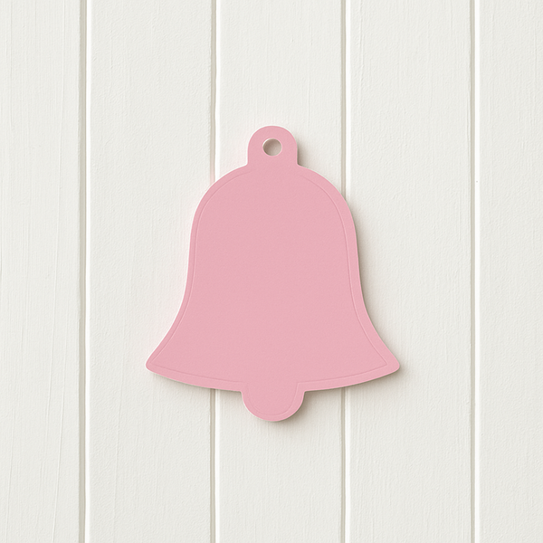 Κρεμαστή καμπάνα από baby pink ακρυλικό – So Cute Cut

