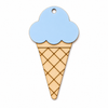 Sweet Ice Cream Διακοσμητικό Παγωτό από Σημύδα & Πλεξιγκλάς | DIY Summer Charm