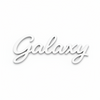 Galaxy Script Sign | Laser Cut Επιγραφή από Πλεξιγκλάς & MDF