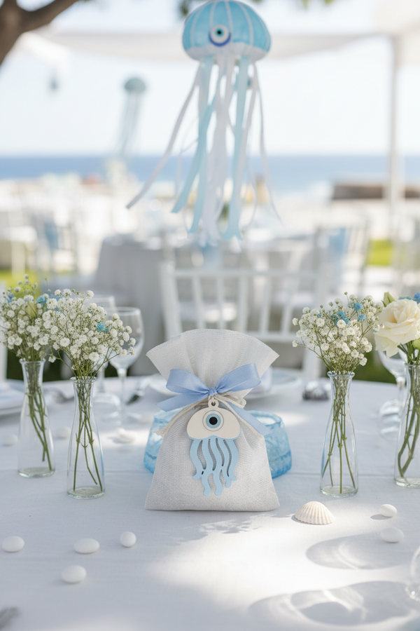 Διακοσμητική Μέδουσα Plexiglass για Μπομπονιέρες DIY – 6εκ