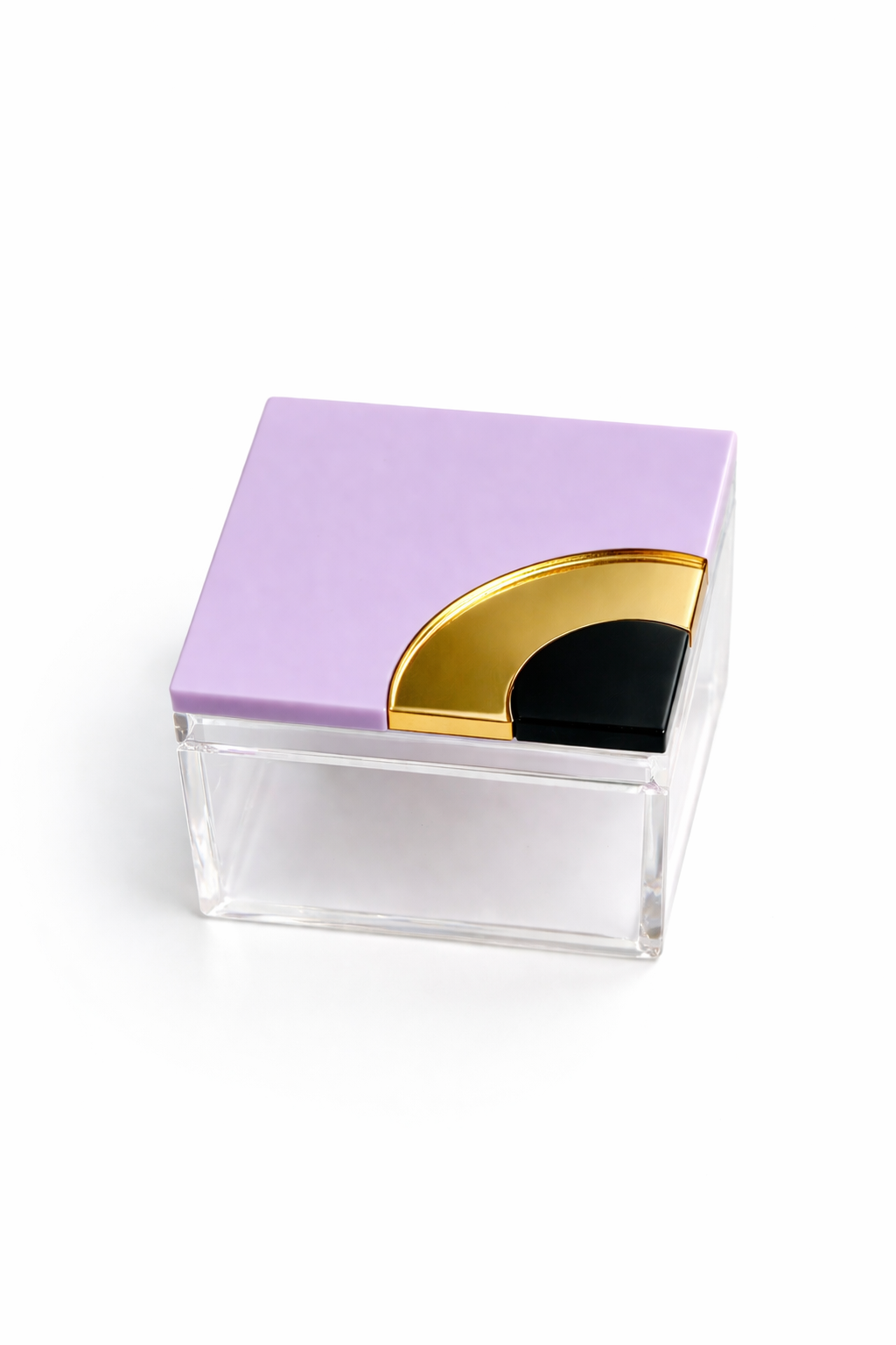 Τετράγωνο Διακοσμητικό Κουτί με Μισό Μάτι