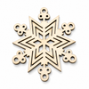 Arctic Star | Γεωμετρική Νιφάδα Χιονιού Laser Cut