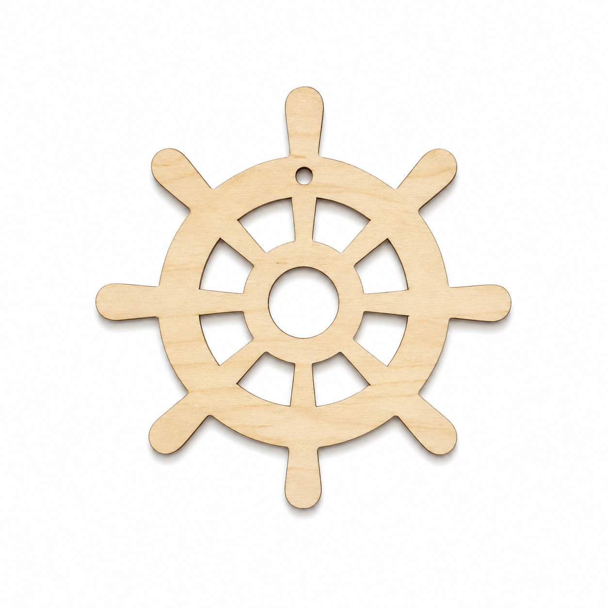 Modern Ship Wheel | Μοντέρνο Ξύλινο & Ακρυλικό Τιμόνι Πλοίου
