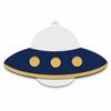 Space UFO | Κρεμαστό UFO από Πλεξιγκλάς για Βάπτιση, Baby Shower & DIY