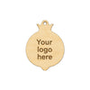 EcoMark Wooden Charm με χάραξη λογοτύπου σε ξύλο για εταιρικά δώρα, συσκευασίες και χριστουγεννιάτικα γούρια