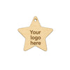 EcoMark Wooden Charm με χάραξη λογοτύπου σε ξύλο για εταιρικά δώρα, συσκευασίες και χριστουγεννιάτικα γούρια