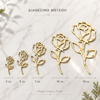 Rose Minimal | Laser Cut Σιλουέτα Τριαντάφυλλο