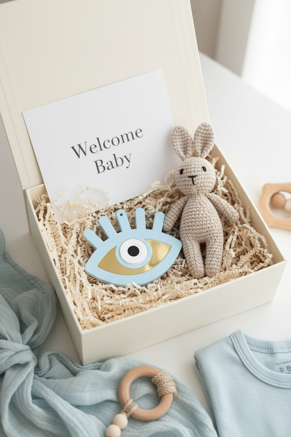 Eyelash Eye Charm – Στοιχείο Πλεξιγκλάς με Βλέφαρα & Καθρέφτη